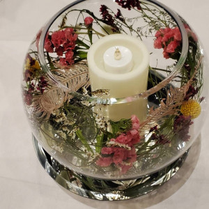 ゲストテーブル装花|642627さんのザ・メイビア宮崎（THE  MEIBIA  MIYAZAKI）（旧：ガーデンテラス宮崎 ）の写真(1657221)