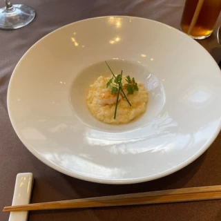 お皿も温かくて美味しかったです。
