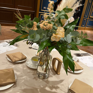 テーブル装花|642712さんのキャトルセゾン浜松の写真(1681034)
