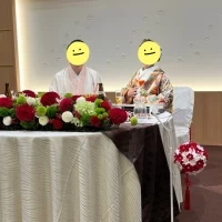 高砂は丸テーブルにしました