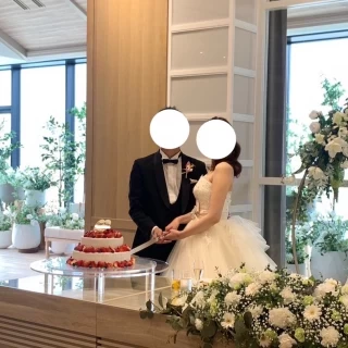 ケーキ入刀