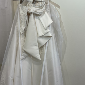挙式披露宴で着用したウェディドレス|643067さんの星野リゾート 軽井沢ホテルブレストンコートの写真(1813862)