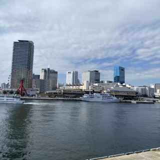ホテルからチャペルに向かう途中の景色