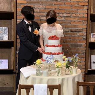 ケーキ入刀