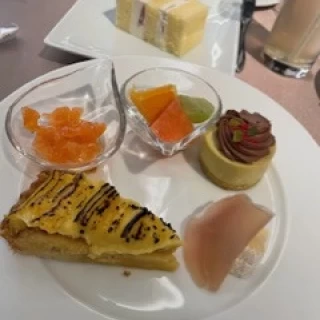 デザートビュッフェです。おつまみもありました。