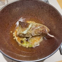 フォアグラのお茶漬けです。