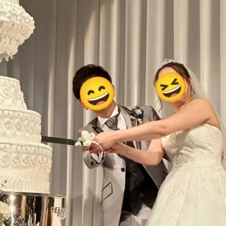 ケーキ入刀