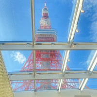 挙式で見える東京タワー