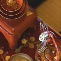 挙式では3杯盃を頂きます