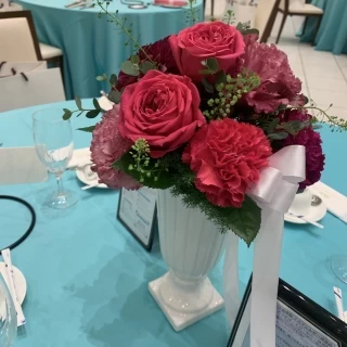 テーブル装花