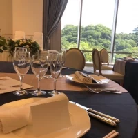 披露宴会場の窓