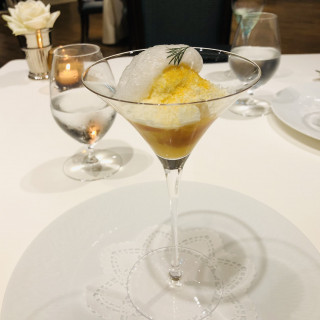 白い泡が柔らかく、美味しかったです