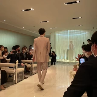 新郎入場