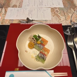 料理。先付。