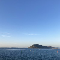 式場から見える海