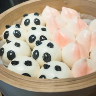 点心ビュッフェ（パンダは入れてほしくて指定しました）