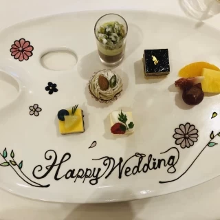 ひとつひとつパティシエさんが考えられたケーキでした