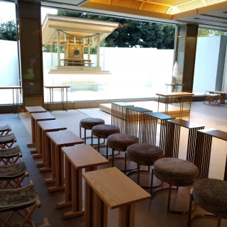 明治記念館内でも神式挙式ができます
かなりの人数が収容可能