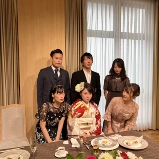 披露宴会場での写真です。