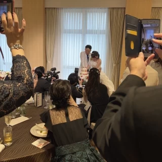 披露宴会場の写真です。