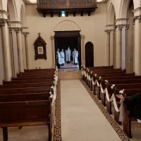 本館チャペル壇上からの景色