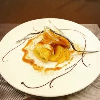 半端な時間でしたがデザートを試食させていただきました