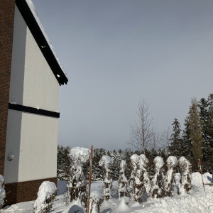 雪景色です|644615さんのイルムの丘 セント・マーガレット教会の写真(1682638)