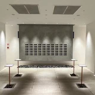 ゲストへの感謝を書いた手紙を入れておく場所。