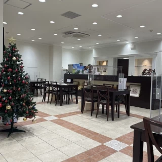 打ち合わせをした場所です。