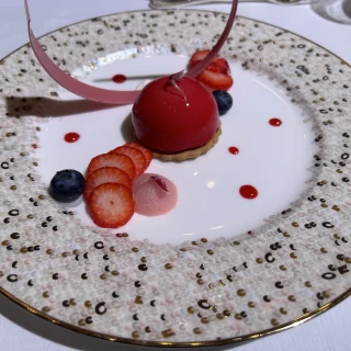 試食のデザート