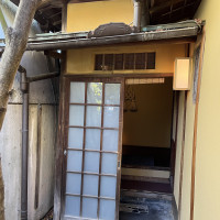 旧三井邸1階入口。