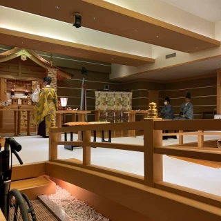 神前式です
