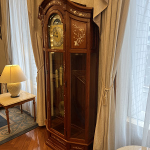 クラシカルな置き時計|645374さんのTHE SAIHOKUKAN HOTEL(犀北館)の写真(2541995)