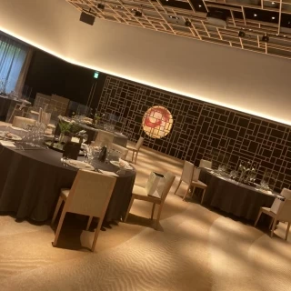 おしゃれな披露宴会場