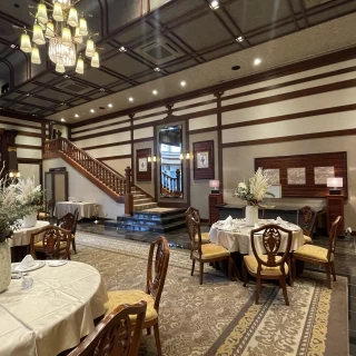 会場階段