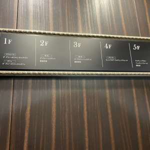 エレベーター内の案内板|645547さんのザ・グローオリエンタル名古屋の写真(1697390)