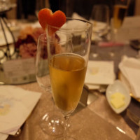 乾杯の飲み物が可愛くアレンジされていました！