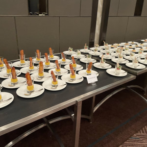 挙式会場から披露宴までの軽食|645561さんのヒルトン大阪の写真(2013886)