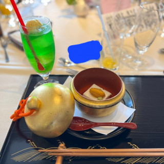 和食コースのお料理
お豆腐