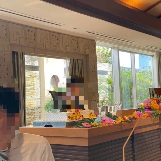 披露宴会場です。