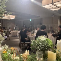 新婦席からの眺め