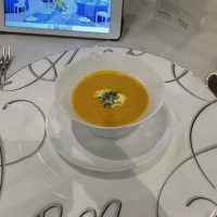 カボチャスープ