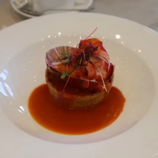 料理はゲストに好評てした