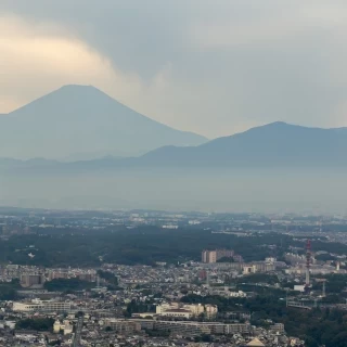 披露宴会場の窓からの景色