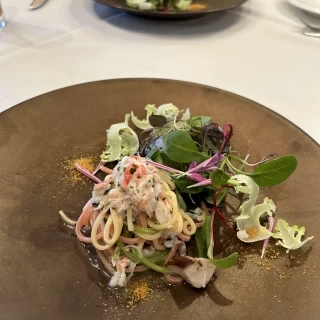 パスタです。カニが美味しかったです。
