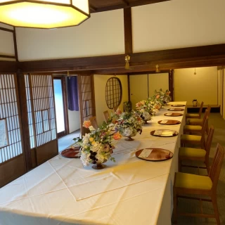 披露宴会場です。