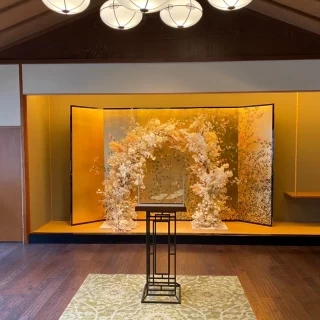 挙式会場です。