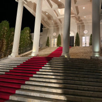 挙式会場の大階段