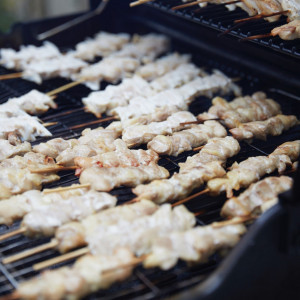 キャンプ演出・焼き鳥|646486さんのオワゾブルー山形の写真(1685624)