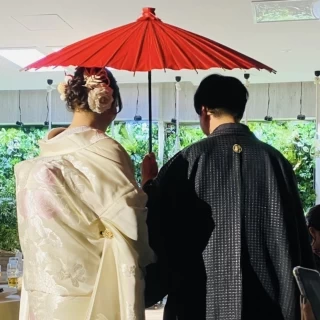 和装が番傘ありで会場も盛り上がりました